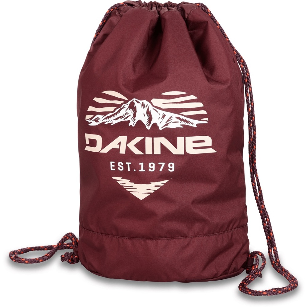 DAKINE Port Red‎ Maroon Plum Mountains 16L Cinch Pack Polyester Bag One Size
